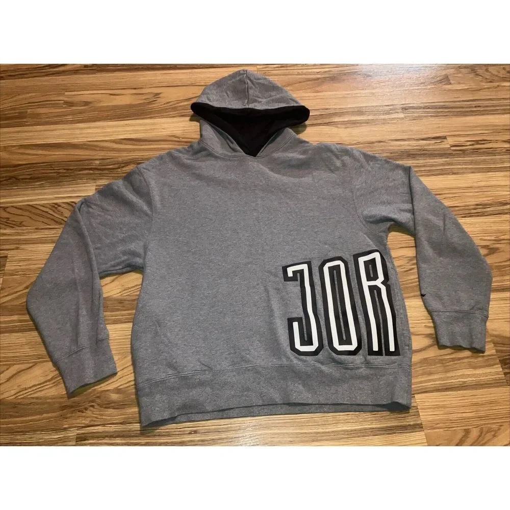 Jordan‎ Sport DNA Fleece Grey Pullover Hoodie Sweatshirt DA7186 092 Men's Size L